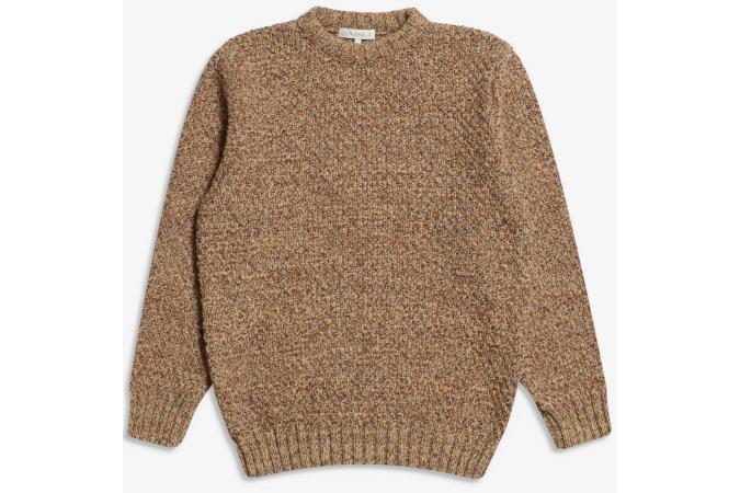 Jersey Far Afield Murray Knit (Fine Wool Mix - Cornstalk Multi)