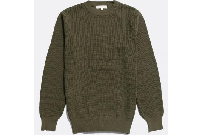 Jersey Zaca Crewneck Dark Olive