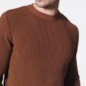 Jersey Far Afield Zaca Crewneck Marrón