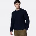 Jersey Far Afield Hamish Ribbed Knit Carbon