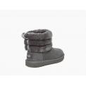 Bota K Fluff Mini Quilted Charcoal