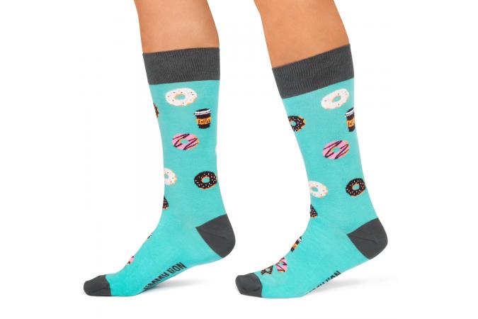 KIDS DONUTS COFFEE TURQUOISE