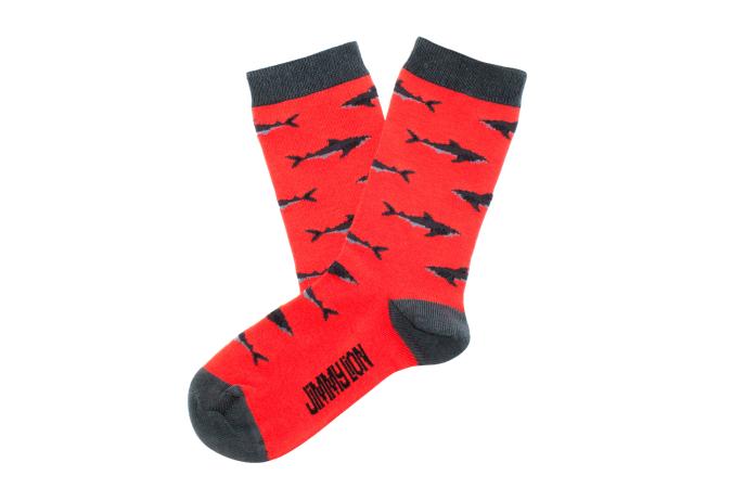 KIDS SHARKS RED