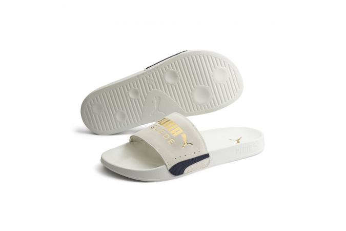 Chanclas Leadcat FTR Suede Classic Marshmallow Gold 372277 03