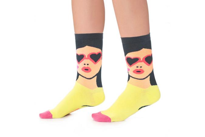 Calcetines Lolita Yellow