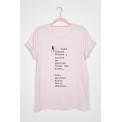 Camiseta Louise Rosa