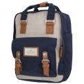 Mochila Macaroon Mini Ivory Navy