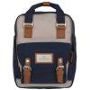 Mochila Macaroon Mini Ivory Navy