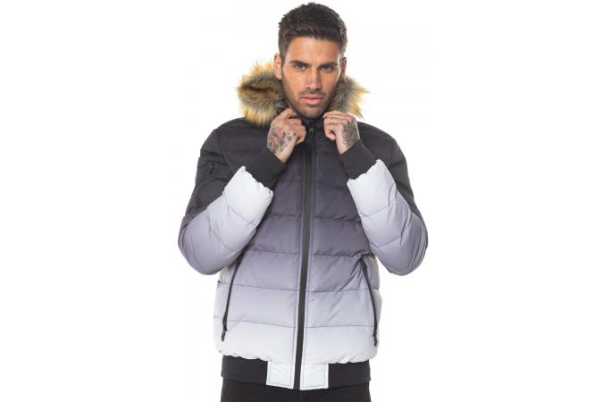 Chaqueta Missile Heavy Bomber Negro/Gris