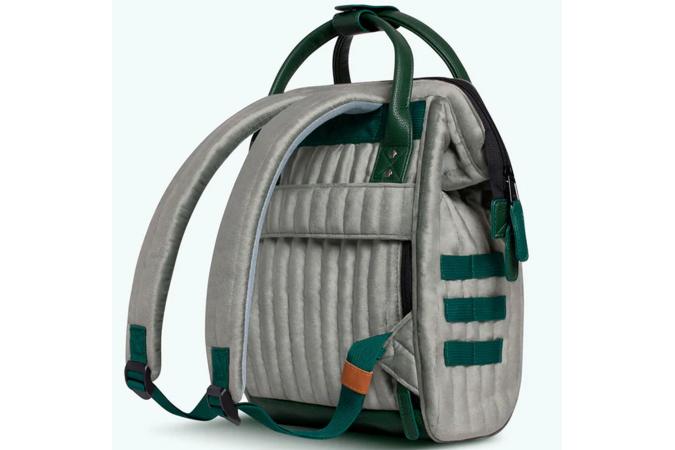 Mochila Cabaia Calcutta Green Small Terciopelo