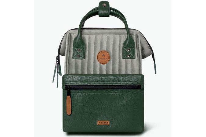 Mochila Cabaia Calcutta Green Terciopelo