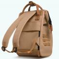 Mochila Cabaia Kuala Lumpur Cream x Camel Leather M