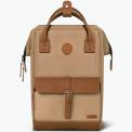 Mochila Cabaia Kuala Lumpur Cream x Camel Leather M