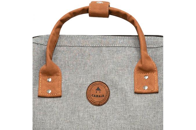 Mochila Cabaia New York Grey Melange Medium