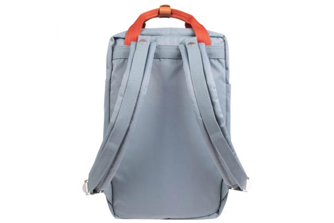 Mochila Macaroon Earth Tone Series Washed Denim X Nautical