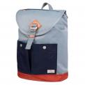 Mochila Montana Earth Tone Series Whashed Denim X Nautical