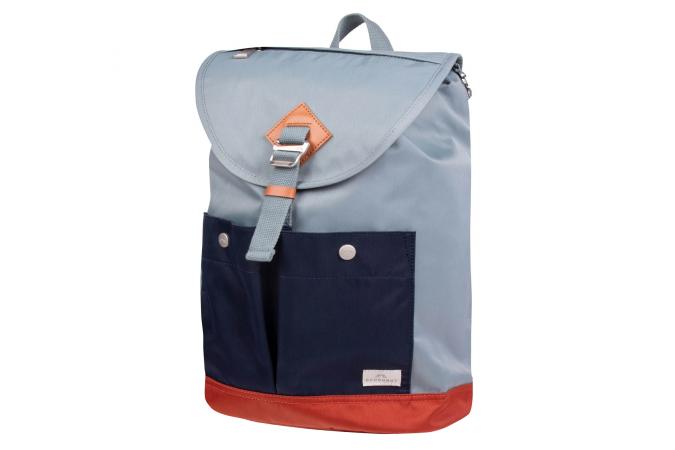 Mochila Montana Earth Tone Series Whashed Denim X Nautical