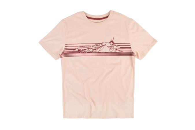 Camiseta Mountain Tee Fog