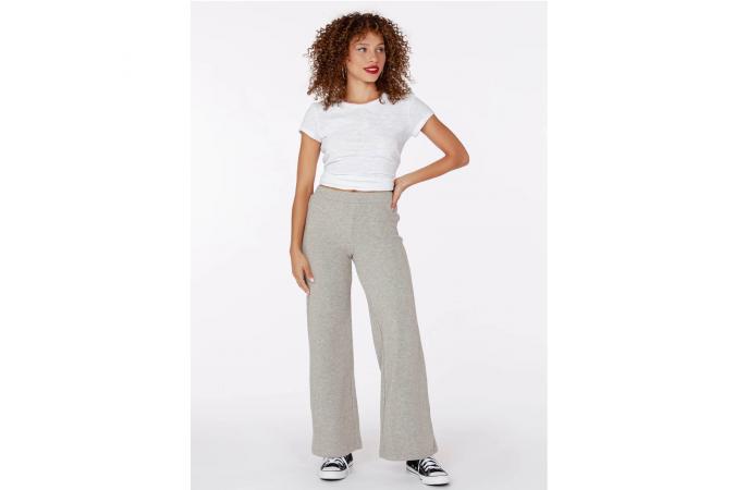 Pantalon Bobi Wide Leg Pant Tan