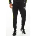 Pantalones Dot Fade Panelled Poly Track Pants - Black/Lime Green/White