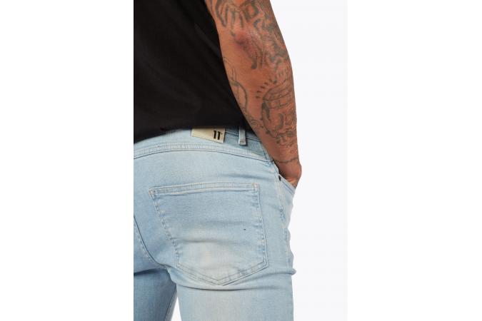 ESSENTIAL SUPER STRETCH JEANS SKINNY FIT STONE WASH