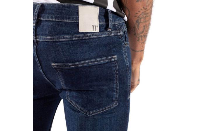 ESSENTIAL SUPER STRETCH JEANS SKINNY FIT INDIGO WASH