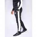 Pantalones Poly Panel Track Pant Black and White