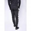 POLY PANEL TRACK PANT BLACK AND WHITE