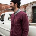 Sudadera Pure Fleece Bomber Fig