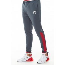 Pantalones Ribbed Poly Track Pants - Anthracite/Ski Patrol Red