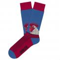 ROOSTER HEAD BLUE
