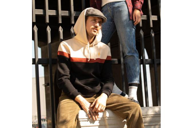 Sudadera Seabreeze Hoodie Red Ochre