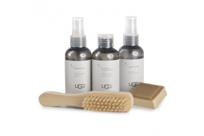 Limpiador Sheepskin & Suede Care Kit Features