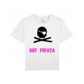 Camiseta Soy Pirata Blanco