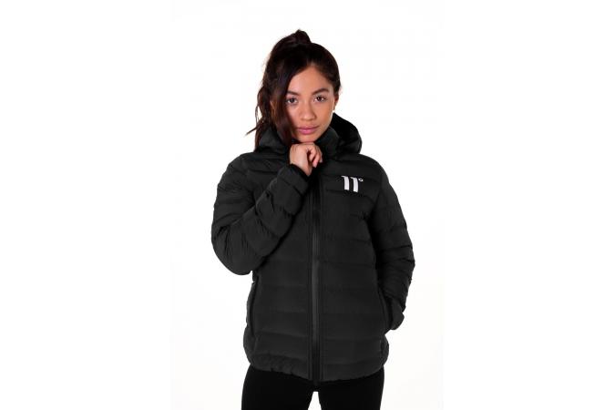 SPECTRUM PUFFER JACKET BLACK