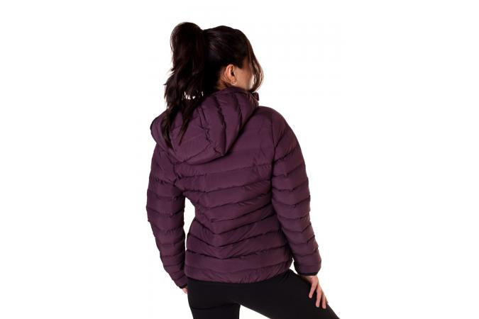 SPECTRUM PUFFER JACKET MULLED RED