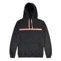 STRIPE FLEECE HOODIE G55 DARKEST SPRUCE