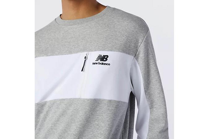 Sudadera Athletics Fleece Crew AG