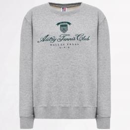 Sudadera Autry Tennis Club Wom Gris / Verde