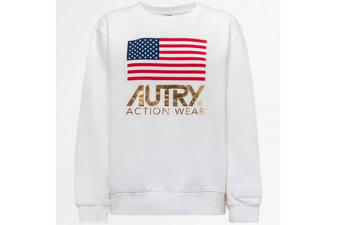 Sudadera Autry Wear SWGWA751 Blanca