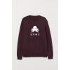 Sudadera Basic Burdeos W