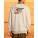 Sudadera Bolt 70´S Memories Crew Beige Claro