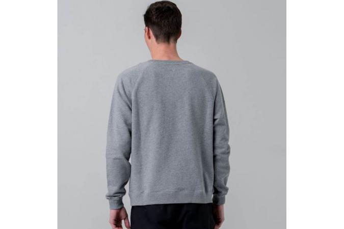 Sudadera Bolt Essential Fleece Crew Gris