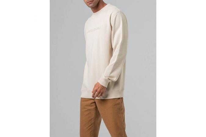 Sudadera Bolt Relief Crew Beige