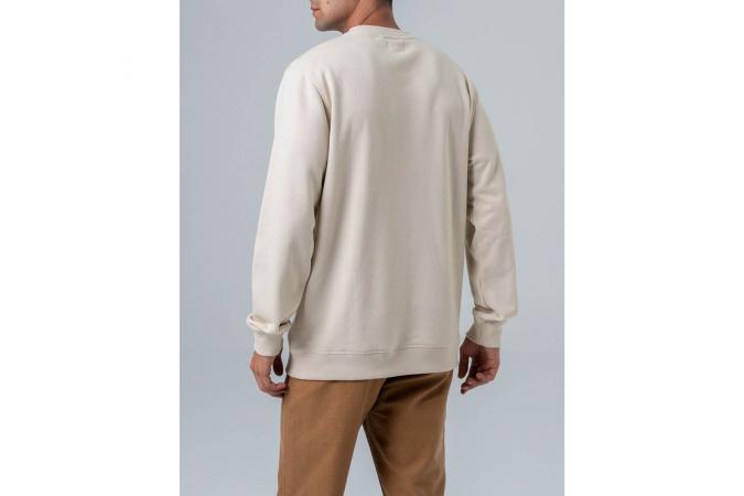 Sudadera Bolt Relief Crew Beige