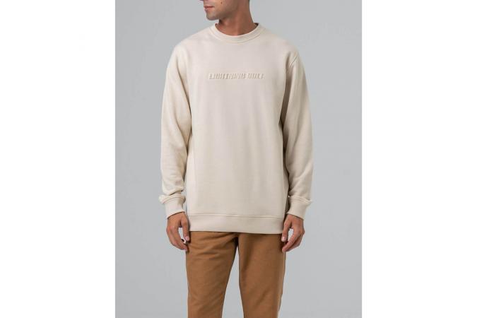 Sudadera Bolt Relief Crew Beige