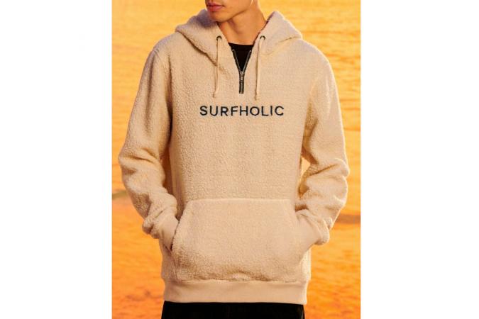 Sudadera Bolt Surfholic Hoodie Beige