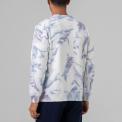 Sudadera Bolt Tie-Dye Fleece Crew True Blue