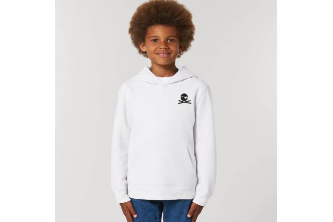 Sudadera Capucha JP Jnr Blanco Negro