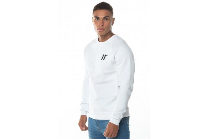 CORE SWEATSHIRT WHITE